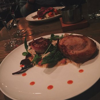 RGE RD - The pork and steak dishes. Excellent plating and taste to match. - Canadian (New) Near Me - Edmonton, Alberta