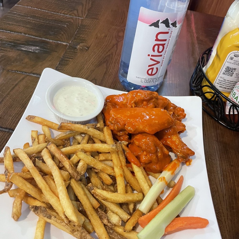 Corona Beach House - Wings and side of fries - American Near Me - Miami, Florida Corona Beach House - Wings and side of fries - American Near Me - Miami, Florida