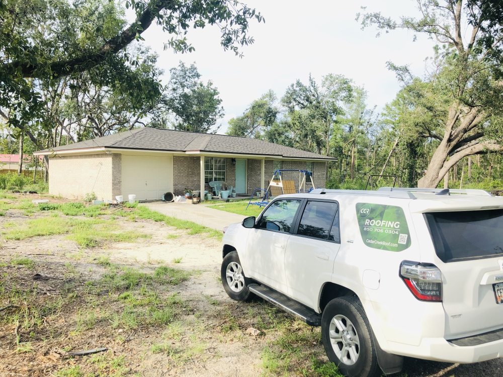 Slide of Cedar Creek Roofing