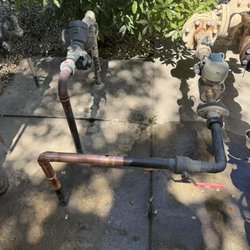 Escobar Custom Plumbing - 1 1/2" Copper Water Main Repair