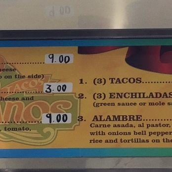 Tacos Los 3 Hermanos - Prices as of July 17th, 2017 - Mexican Near Me - San Jose, California Tacos Los 3 Hermanos - Prices as of July 17th, 2017 - Mexican Near Me - San Jose, California