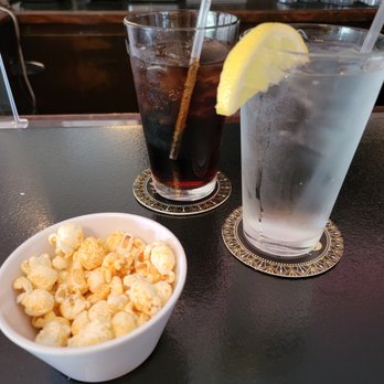 La Verdad Cafe Deli - Munching some Cajun-seasoned popcorn and sipping Birch Beer at the bar while waiting for dinner! - Smokehouse Near Me - Buffalo, New York La Verdad Cafe Deli - Munching some Cajun-seasoned popcorn and sipping Birch Beer at the bar while waiting for dinner! - Smokehouse Near Me - Buffalo, New York
