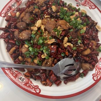 QJ Kitchen - Stir fry spicy chicken - Szechuan Near Me - Lake Forest, California QJ Kitchen - Stir fry spicy chicken - Szechuan Near Me - Lake Forest, California