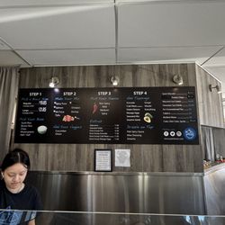Poki Bowl - Menu