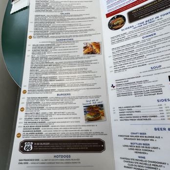 Mel's Drive-In - Another view of menu - Diners Near Me - San Francisco, California Mel's Drive-In - Another view of menu - Diners Near Me - San Francisco, California