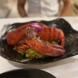 YUCA 105 - Arroz con mariscos with lobster