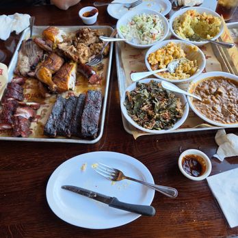 Bludso's BBQ - What was left after we got full lol - Barbeque Near Me - Santa Monica, California