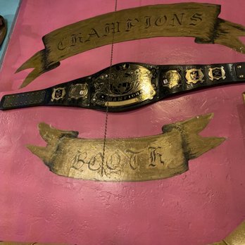 Lucha Libre - Champions booth - Mexican Near Me - San Diego, California