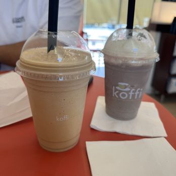 Koffi - mocha freeze and latte freeze - Coffee & Tea Near Me - Palm Springs, California Koffi - mocha freeze and latte freeze - Coffee & Tea Near Me - Palm Springs, California