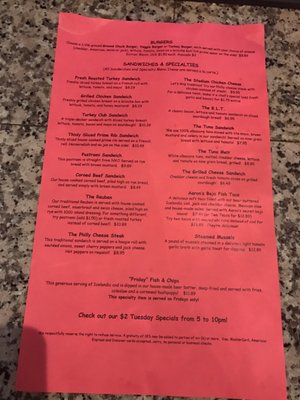 Menu photo 3 Stadium Pub Walnut Creek, CA Menu photo 3 Stadium Pub Walnut Creek, CA