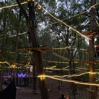 Tree Runner Adventure Park - Glow party show, a must go to! - Challenge Courses Near Me - West Bloomfield, Michigan Tree Runner Adventure Park - Glow party show, a must go to! - Challenge Courses Near Me - West Bloomfield, Michigan