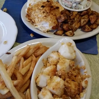 Anchor Pub & Grille - Baked Hardwick and baked scallops - Seafood Near Me - Beverly, Massachusetts