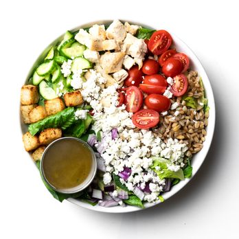 Leaf & Grain - Good Greek grain bowl! - Salad Near Me - Houston, Texas