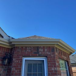 Rockwall Roofing & Gutters - New gutters installed at where there was no gutters.