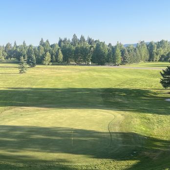 Three Canyons Restaurant - Golf course views from the deck - Desserts Near Me - Star Valley Ranch, Wyoming