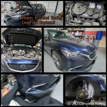 JNJ Complete Auto Repair - 2016 Mazda 6 Grand Touring Drive Belt Replaced - Auto Repair Near Me - Orland Park, Illinois JNJ Complete Auto Repair - 2016 Mazda 6 Grand Touring Drive Belt Replaced - Auto Repair Near Me - Orland Park, Illinois