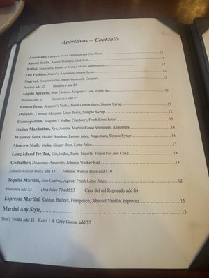 Menu photo 2 Giovannetti's Vista, CA