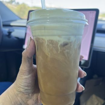 Plume & Brew - Coconut macadamia cold brew with sweet cold foam - Coffee & Tea Near Me - Bonsall, California