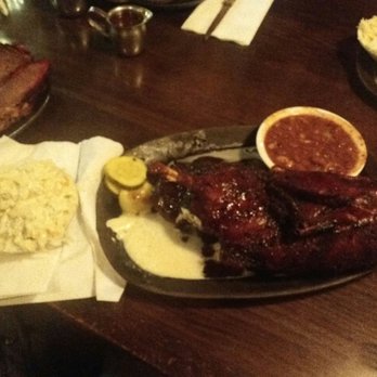 Fink's BBQ Roadhouse - Duckbque, bleu slaw, beans. - American Near Me - Suffern, New York