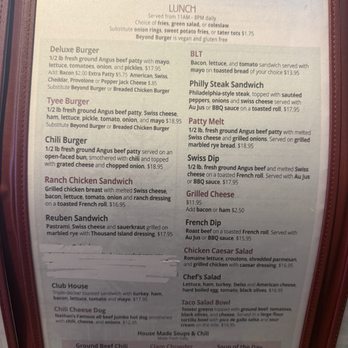 Tyee Restaurant & Motel - Lunch menu - Hotels Near Me - Coupeville, Washington Tyee Restaurant & Motel - Lunch menu - Hotels Near Me - Coupeville, Washington