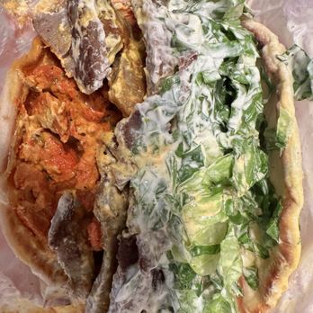 Falafel Flare - Chicken & lamb wrap - Mediterranean Near Me - Hayward, California