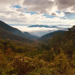 Standing Indian Campground - The campground is not far from the Blueridge Parkway, which is beautiful in Fall.