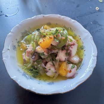 Loreto - Octopus crudo - Seafood Near Me - Los Angeles, California