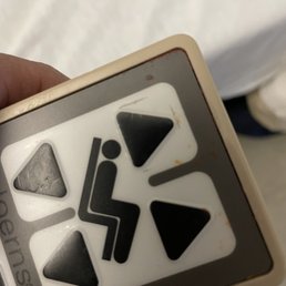 Food stuck on remote.