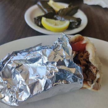Holy Land Cafe - Chicken shawarma sandwich. - Middle Eastern Near Me - Lenexa, Kansas