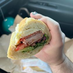 Fresh Shore's Food Market - Italian grinder from the deli. Large. Good quality sandwich.