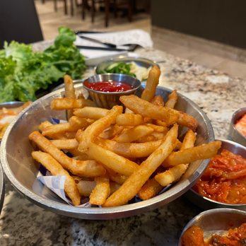 Blue House - Yes hot fries.. - Korean Near Me - Sacramento, California