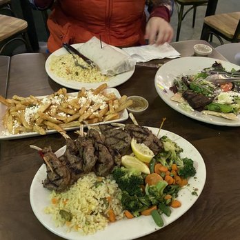Georges Greek On Second - Lamb Chops Combo - Greek Near Me - Long Beach, California Georges Greek On Second - Lamb Chops Combo - Greek Near Me - Long Beach, California