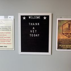 High Bridge Hills Golf Club - Interior signage