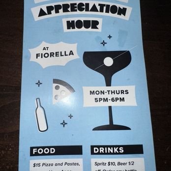 Fiorella - Sunset - Neighborhood Appreciation Hour - Italian Near Me - San Francisco, California