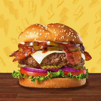 The Burger Den - bacon, cheese, lettuce, and tomato - Food Delivery Services Near Me - Panama City, Florida The Burger Den - bacon, cheese, lettuce, and tomato - Food Delivery Services Near Me - Panama City, Florida