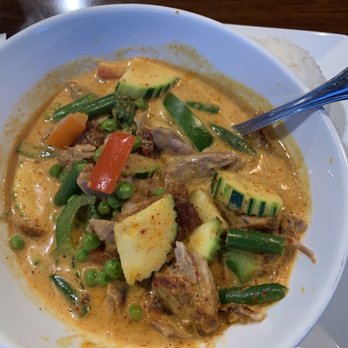 Zen Bistro - Red curry with duck (5/5) - Thai Near Me - Daytona Beach, Florida Zen Bistro - Red curry with duck (5/5) - Thai Near Me - Daytona Beach, Florida