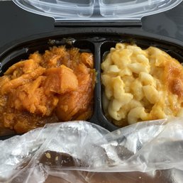 Candied Yams, Mac & Cheese and Fried Flounder Candied Yams, Mac & Cheese and Fried Flounder