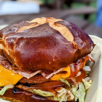 Underdog - Burger special with bacon. - Hot Dogs Near Me - San Diego, California Underdog - Burger special with bacon. - Hot Dogs Near Me - San Diego, California