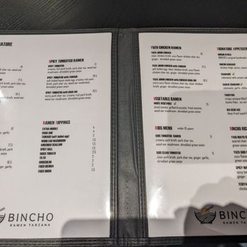 Bincho - Ramen Near Me - Los Angeles, California