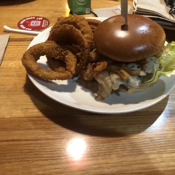 Applebee's Grill + Bar - Whisky Bacon Burger - Sports Bars Near Me - Newtown, Pennsylvania Applebee's Grill + Bar - Whisky Bacon Burger - Sports Bars Near Me - Newtown, Pennsylvania