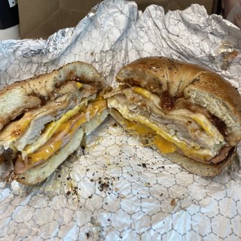 Bagels - Hot Monte Cristo Bagel Sandwich - Coffee & Tea Near Me - Wilton Manors, Florida