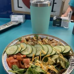 Cove Beach Grill - Grilled chicken salad with honey mustard