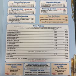 Mayflower Seafood Resturant - 2026 UPDATED Menu