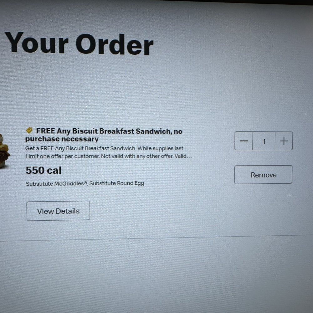 McDonald's - Kiosk order screen 11/1/2025 - Burgers Near Me - Rochester, Michigan McDonald's - Kiosk order screen 11/1/2025 - Burgers Near Me - Rochester, Michigan