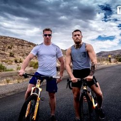 Gerard Cycles - MMA Champion Conor McGregor trains on a Gerard.
