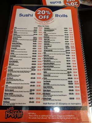 Menu photo 3 Little MadFish Redwood City, CA Menu photo 3 Little MadFish Redwood City, CA
