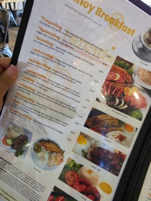 Menu photo 2 Goldilocks Las Vegas, NV