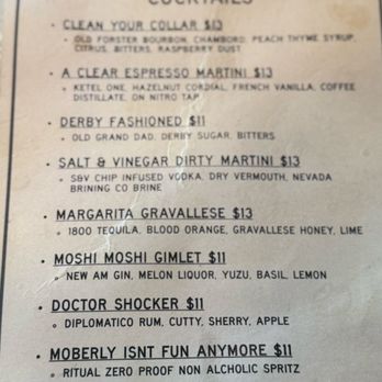 Derby Barber and Supply - The cocktail menu is intriguing - Barbers Near Me - Reno, Nevada Derby Barber and Supply - The cocktail menu is intriguing - Barbers Near Me - Reno, Nevada