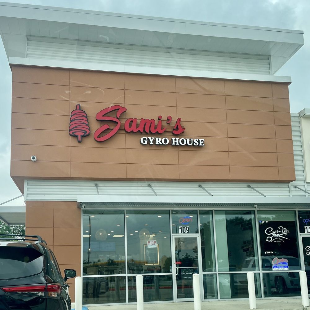 Sami's Gyro House - Outside Restaurant - Mediterranean Near Me - Spring, Texas Sami's Gyro House - Outside Restaurant - Mediterranean Near Me - Spring, Texas