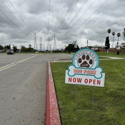 Advertisement for the new Garvey Paws Dog Park